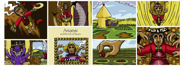 Anansi and the Pot of Beans