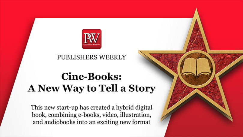 CINE-BOOKS has published an article in "Publishers Weekly"! (cover)